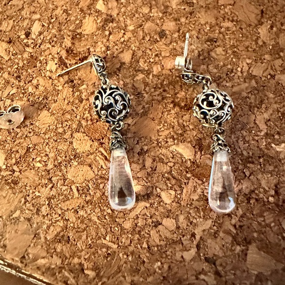 Pandora sterling silver earrings - Picture 2 of 5